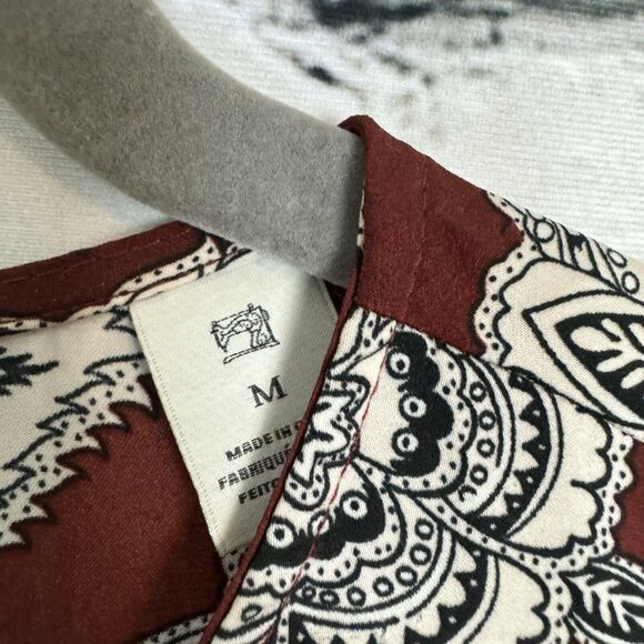 Scotch and Soda Womens M Hip Hop Voila Short Sleeve Mixed Print Mini Dress - Picture 8 of 16